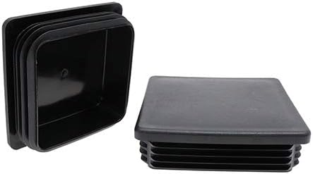 10 Pack of Square Tube Insert 80mm x 80mm, Box Section Caps, Tube End Caps, Square Inserts, Furniture Chair Feet