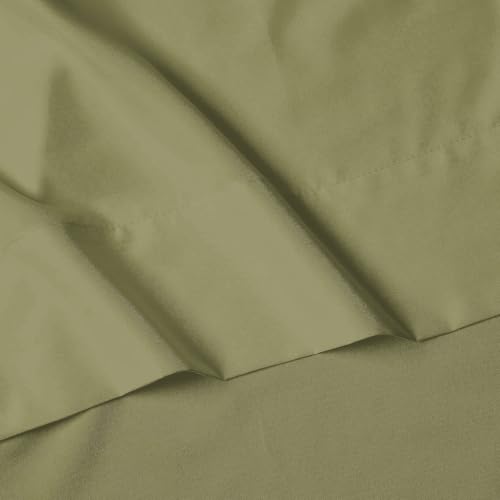 Image of Elegant Comfort Luxury Soft 1500 Premier Egyptian 4-Piece Premium Hotel Quality Wrinkle Resistant Coziest Bedding Set, All Around Elastic Fitted Sheet, Deep Pocket up to 16inch, King, Sage /Green