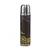 DEZIRO Boho Flowers Bouteille thermos à double paroi isotherme en acier inoxydable 33 cl