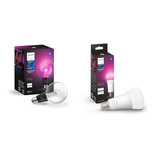 yZbgztBbvXq[(Philips Hue) X}[gd E26 CgKCh G95 X}[gƖ }`J[ 1600F dF F  F ԐڏƖ LED  Av KX + X}[gd E26 100W