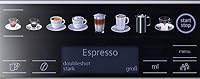 Siemens TE657F03DE EQ.6 plus S700 Extraklasse Kaffeevollautomat inklusive Milchbehälter, 1.7 liters, Edelstahl – Ansicht 3