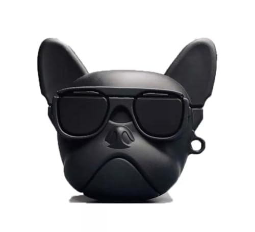 Image of Airpods Pro 2 Protective Liquid Silicone Case for AirPods (DJ Dog BLK)