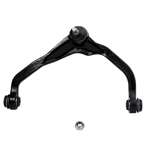Image of Detroit Axle - Front 4pc Control Arms for 08-12 Jeep Liberty, 07-11 Dodge Nitro, 4 Upper & Lower Control Arms with Ball Joints 2008 2009 2010 2011 2012 Replacement