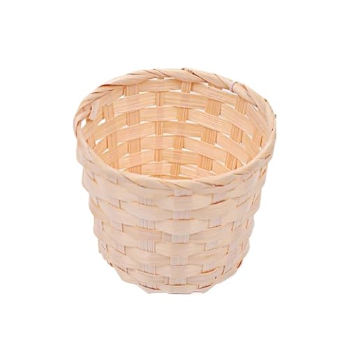 Cache pot rotin patchwork, panier en osier et pots de pépinière en herbier marin - 2