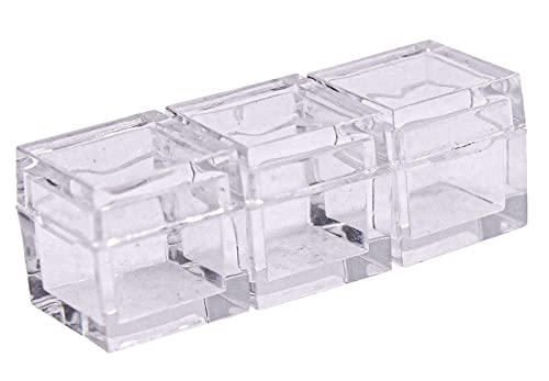Image of 1pc Acrylic Box Tray for 10mm 0.39 inch Element Cubes Clear Case Periodic Table Bracket for Elements Collections Science Education Displays