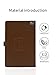 for iFLYTEK AINOTE Air 2 2025 8.2 Inch Android Tablet Case,BOVUGAC Folding Stand Protective Cover with Pencil Holder and Wrist Strap,Full Protection, Premium PU,Scratch Resistant(Brown)