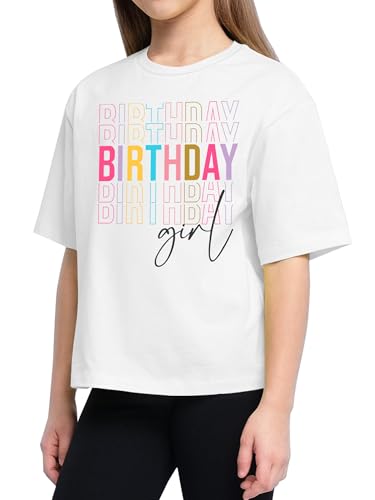 Birthday Girls Shirt Its Me Hi I'm The Birthday Girls Its Me T-Shirt Party Tees Kids Casual Short Sleeve Top 8-15 Year Old2