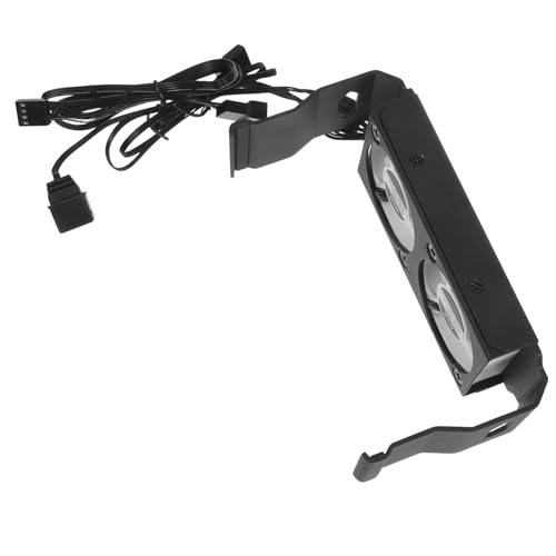 Disipador de calor para RAM con ventiladores ARGB dobles y control de temperatura silencioso