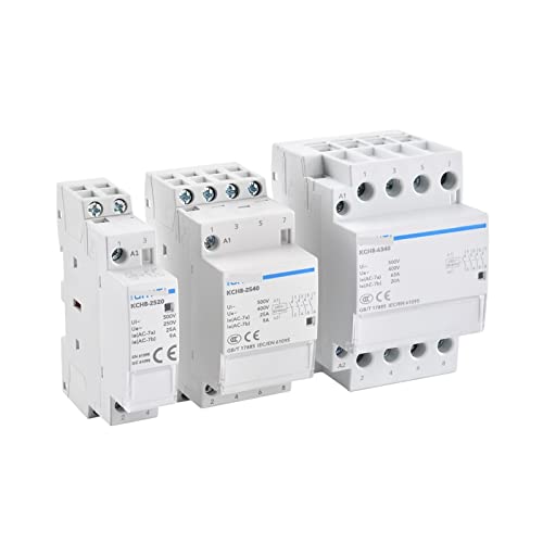 Contactor modular 25A para solucionar sobrecargas en circuitos de iluminacion 5