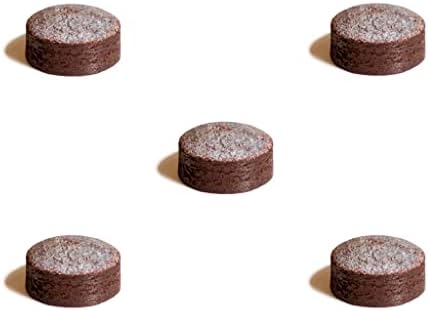 Tweeten Triangle Billiard Pool Cue Tips - 13 mm, Pack of 5