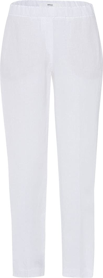 BRAX Style Maron-Pantaloni in Lino Donna