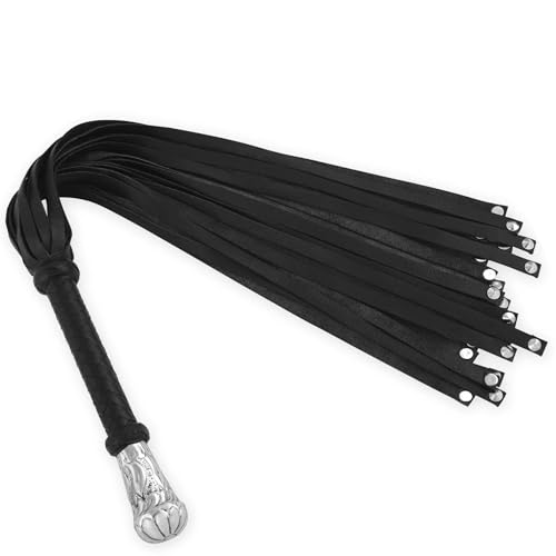 Balanced flogger made entirely by hand.
