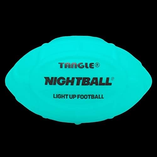 Nightball Tangle Glow in The Dark Inflatable LED Football – Light up Football with Bright LED Lights – Glow Football for Kids and Adults – Ideal Football Gifts for Teen Boys Nightball Tangle Glow in The Dark Inflatable LED Football – Light up Football with Bright LED Lights – Glow Football for Kids and Adults – Ideal Football Gifts for Teen Boys