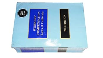 Paperback Workers' Compensation Laws of California 2015, with CD-ROM Book