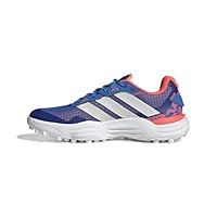 adidas Unisex Adipower 3 Hockey-Schuhe, Bright Royal/Zero Metalic/Cloud White, 42 EU