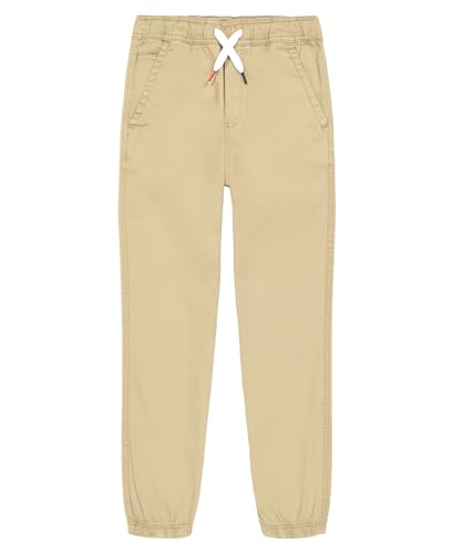Tommy Hilfiger Boys' Clark Stretch Twill Jogger Pant, Drawstring Closure