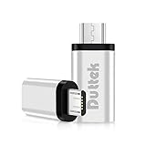 Duttek 2Pcs USB3.1 Type C OTG Adapter, USB C Female to Micro USB Male OTG (On The Go) Converter Charging Data Sync Adapter for Galaxy S7,S7 Edge, LG G4, Nexus 6 (Silver-OTG)