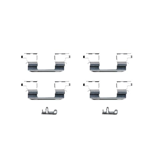 Image of Detroit Axle - Front Brake Pads for 1997-2001 Subaru Impreza 1997-2000 Legacy Ceramic Brake Pads w /Hardware 1998 1999 Replacement
