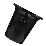 Cabilock Eimer Jungtier ice cubes tray ice bucket weinschränke kühlfass spühlschrank getränke Runde Weinspucknäpfe Cocktail-Spucknäpfe Barspucknäpfe Verkostung Weinkübel Plastik Black