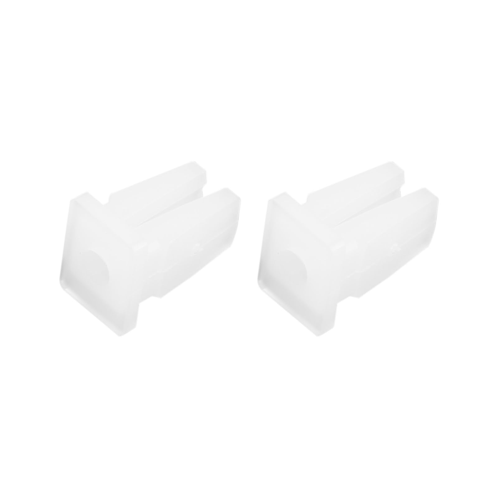 YTQMoreBNZ 50pcs White Plastic Fixed Headlight Car Fastener Grommet Nut Screw Clips Auto Interior Accessories