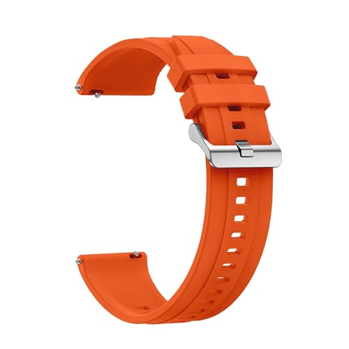 [XGYOMVB] Watch Pro 3�p22mm�N���V�b�N�o���h�BWATCH Pro/Pro 2���X�g�o���h�ɍœK�ȁA�_�炩�� �V���R���X�g���b�v�B(S-orange,CMF WATCH Pro)