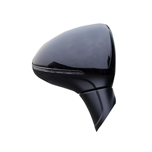 車バックミラーアセンブリ カイエンに適合する 2015 2016 2017 に適合する 車のバックミラーアセンブリ ライト付きターン(Black Right)