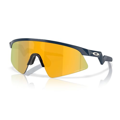 Oakley Resistor Sweep OJ9015 901505 28MM Polished Abyss/Prizm 24K Rectangle Junior Sunglasses for Boys for Girls