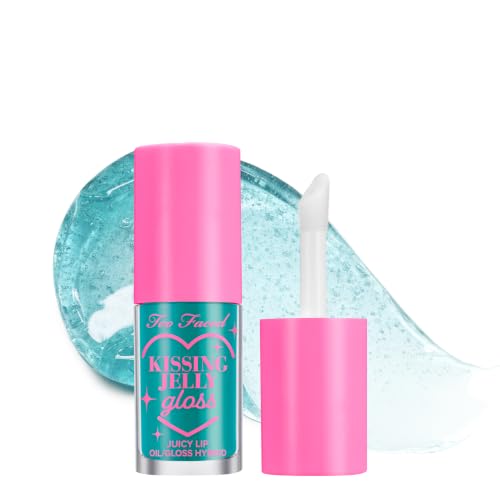 Too Faced Too Faced Kissing Jelly Lip Oil Gloss 4.5Ml Sweet Cotton Candy – Image 2