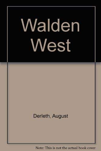 Walden West 029913590X Book Cover