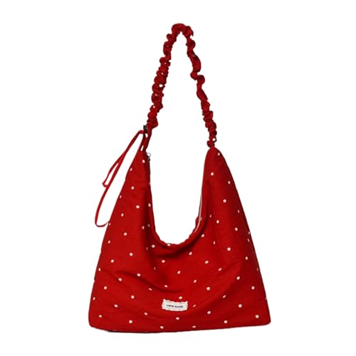 Cute Bow Gingham Shoulder Bag Women Casual Lightweight miniatura 1