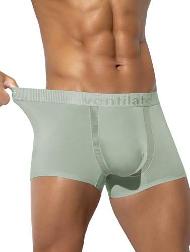 Men's Underwear Boxer Briefs Modal Breathable Soft Moisture-Wicking Trunks
