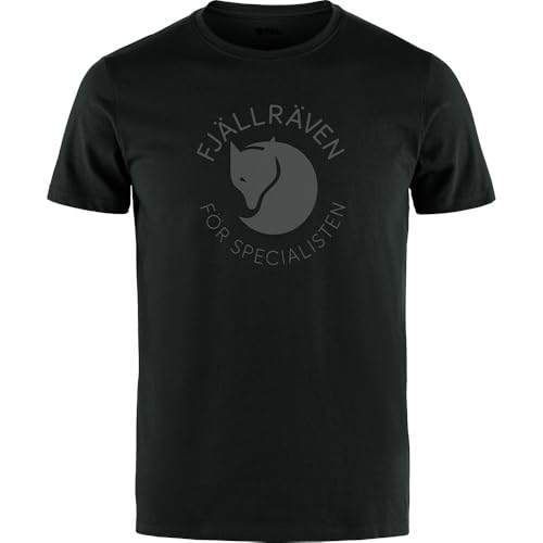 Fjällräven Herren Fjällräven Fox T-Shirt, Black, XL