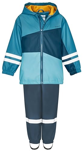 Playshoes Zweiteiliger Regenanzug Fleece-Futter, Gefütterter Matschanzug – Ansicht 3
