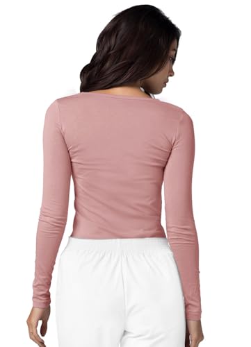 Image of Adar Underscrubs for Women - Long Sleeve Underscrub Comfort Tee