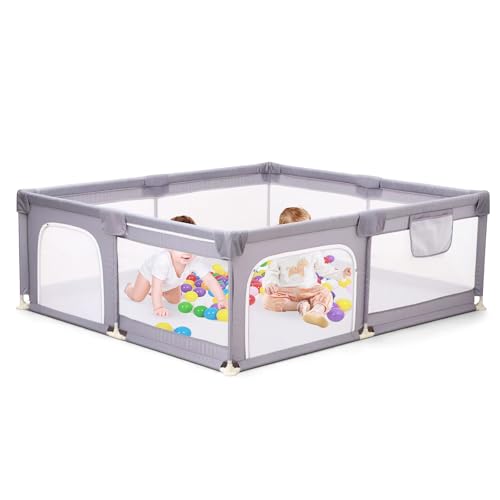 Laufstall baby 150 X 180cm Faltbarer Laufgitter Baby Tragbarer Abnehmbarer...