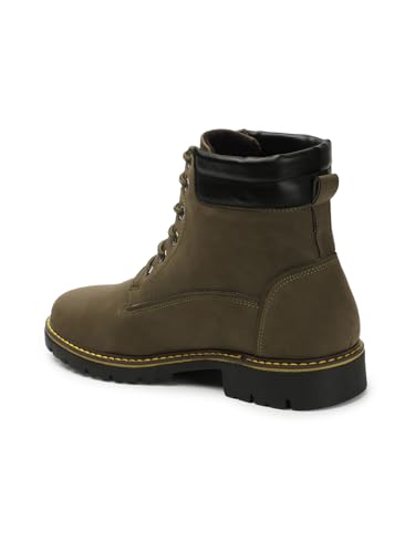 Image of Carlton London Men's Premium Lace-Up Combat Boots