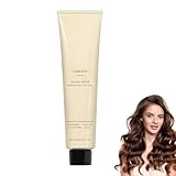 Complete Air Dry Cream,No Heat Air Dry Cream for Hair,Frizz-Free Formula for Natural,Hair Styling Cream for Curly, Wavy & Straight Hair,Effortless Air-Dried Hair (1PCS)