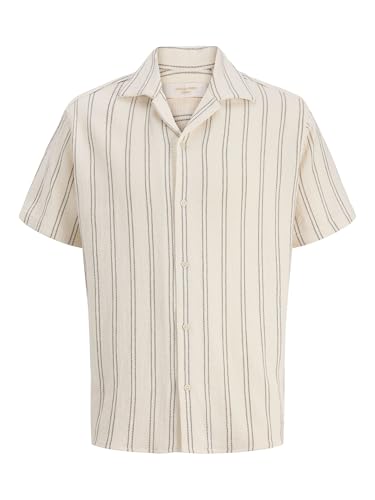 JACK & JONES Jorcoba Stripe Resort SS Sn T-Shirt