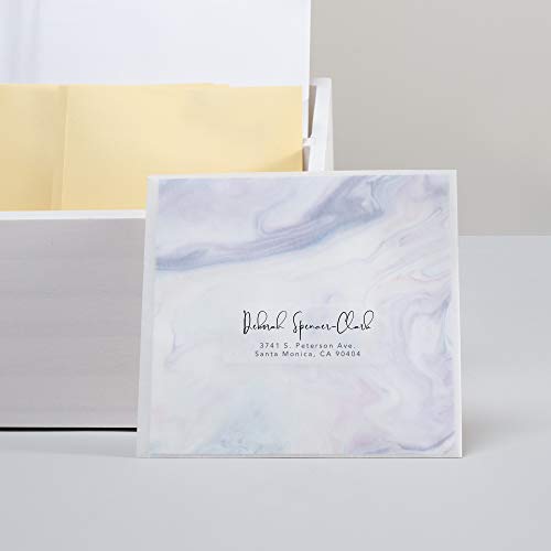 Avery Easy Peel Mailing Labels for Ink Jet Printers, 1 x 2-5/8 Inches, Clear, Pack of 300 (18660) by Avery