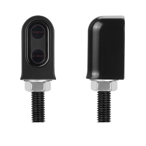 Clignotant LED moto arrière universel lampe signalisation 8mm feu ambré