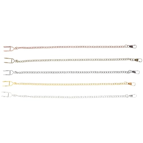 Cadena de reloj de bolsillo para trajes formales y looks retro casuales de diario