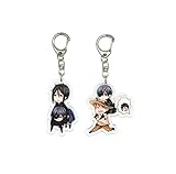 EBTY DREAMS Inc. - Set of 2 Black Butler Kuroshitsuji Acrylic Keychain Ciel Phantomhive, Sebastian Michaelis v2