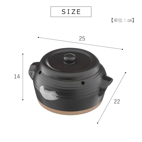 武田コーポレーション 直火用焼き芋鍋 JYIN26BK の商品画像 1