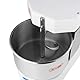 Maxima Spiralkneter 8 l 4,5 kg Teig weiß – Teigkneter – professionell – Spiralkneter mit Sicherheitskäfig – 8 Liter – 4,5 kg
