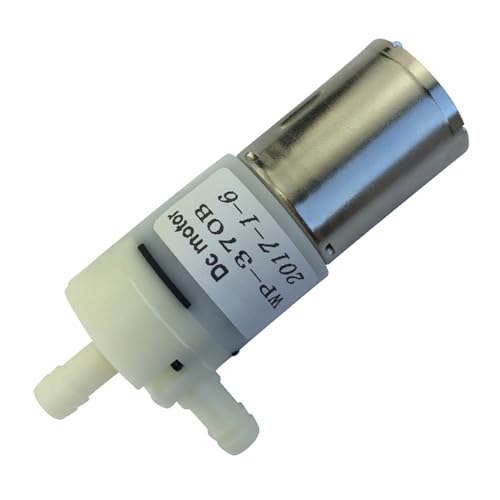 Bombas de agua pequeñas para el hogar WP-370B de 12 V de cebado automático, bombas de agua de alto flujo, motor para transferencia de líquidos, fácil de usar, cebado, grandes flujos, motor pequeño