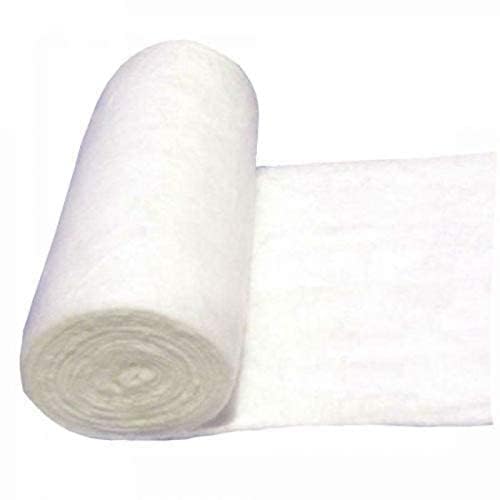 quick buyzz pure cotton roll for baby care | cometic & skincare use | soft cotton for cleaning wound's | art & craft's | medical use (400gm)