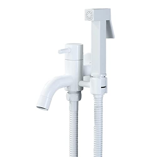 Pulvérisateur toilette blanc anti-fuite laiton G1/2
