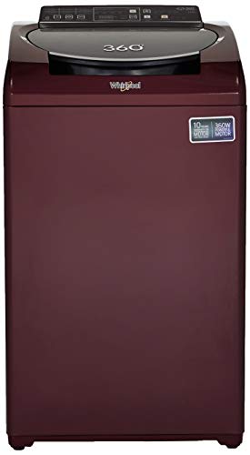 Image of Whirlpool 6.5 Kg Fully-Automatic Top Loading Washing Machine (360 degree BLOOMWASH ULTRA SC 6.5 10YMW, Pearl Wine, Inbuilt Heater)