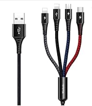mcdodo Multi USB cavo di ricarica iP Micro USB tipo C Lightning caricabatterie universale per Android Galaxy S9 S8 S7 A5 J5, Huawei P20, Honor, Oneplus, LG,Kindle (3 in 1 a)