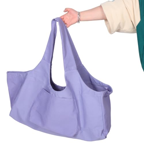 Bolsa de yoga de gran capacidad con lona duradera y ligera para llevar el equipo 4